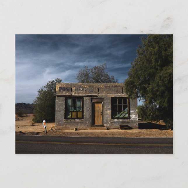 Carte Postale Abandon du bureau de poste à Kelso en Californie (Devant)