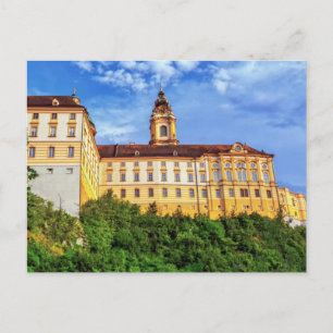 Carte Postale Abbaye bénédictine, Melk, Autriche
