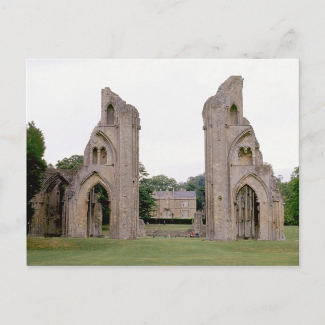 Carte Postale Abbaye de Glastonbury (années 1970) (Devant)
