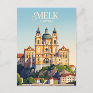 Carte Postale Abbaye de Melk Autriche