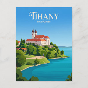 Carte Postale Abbaye de Tihany Hongrie