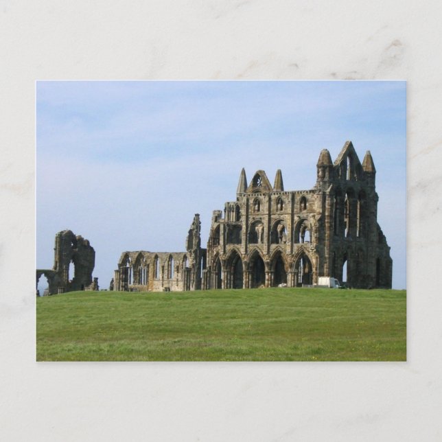 Carte Postale Abbaye De Whitby Dans Le Nord Du Yorkshire (Devant)