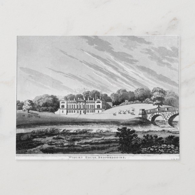 Carte Postale Abbaye de Woburn, Bedfordshire (Devant)