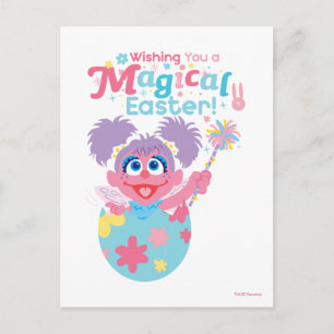 Carte Postale Abby de Pâques Cadabby