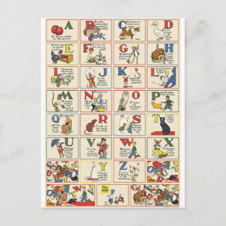 CARTE POSTALE ABC