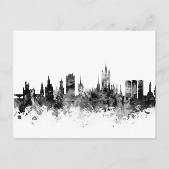 Carte Postale Aberdeen Scotland Skyline (Devant)