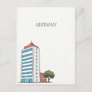 Carte postale Abidjan Côte d'Ivoire