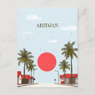 Carte postale Abidjan Côte d'Ivoire