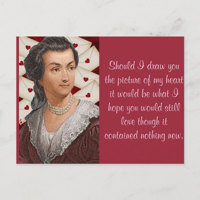 Carte Postale Abigail Adams (Devant)