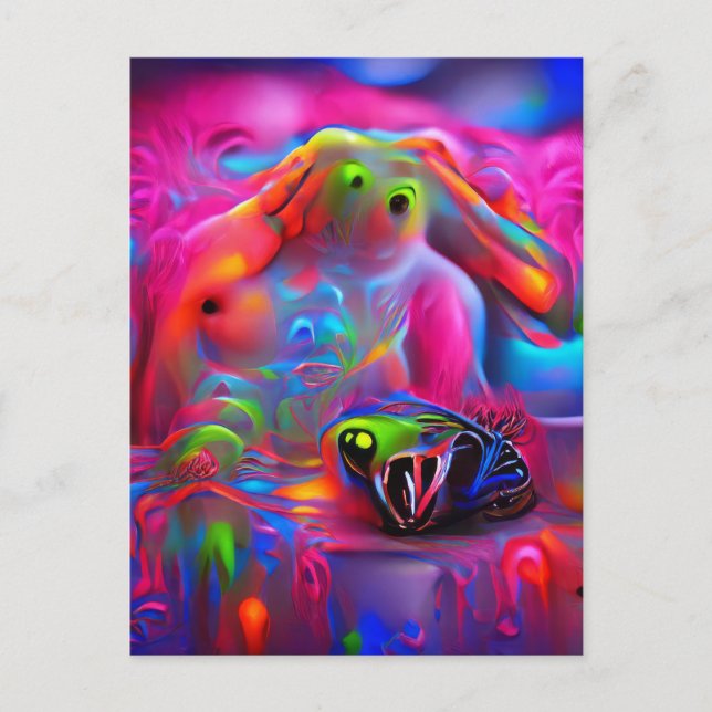 Carte Postale Ablutophobie (Devant)