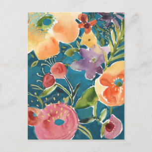 Carte Postale Abondante florale I