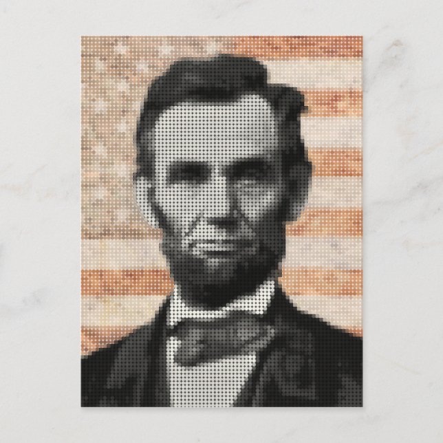 Carte Postale Abraham Lincoln (Devant)