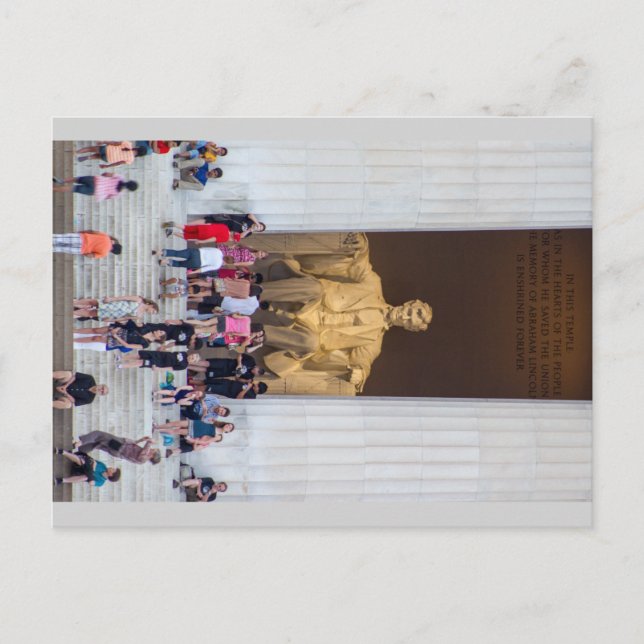 Carte Postale Abraham Lincoln (Devant)