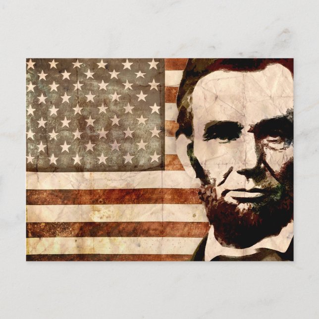 Carte Postale Abraham Lincoln (Devant)