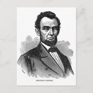 Carte Postale Abraham Lincoln
