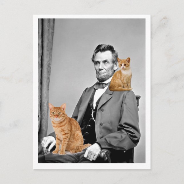 Carte Postale Abraham Lincoln (Devant)