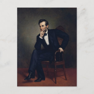 Carte Postale Abraham Lincoln Portrait par George Healy