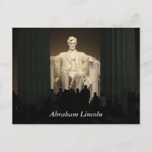 Carte Postale Abraham Lincoln, Washington DC