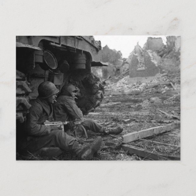 Carte Postale Abri et rassemblement quelque part en France (Devant)