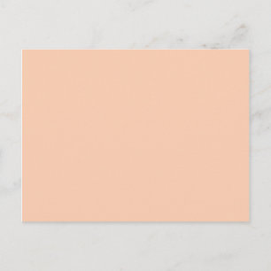 Carte Postale abricot couleur