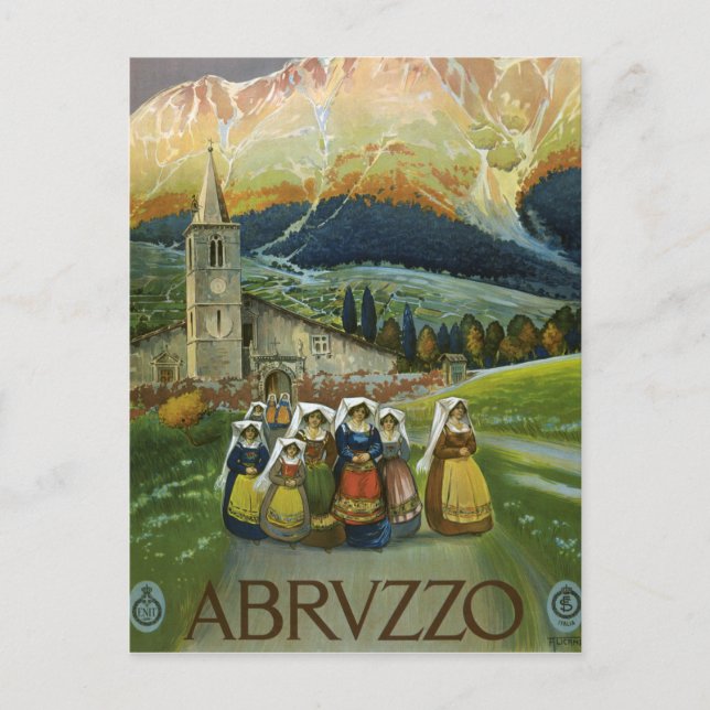 Carte Postale Abruzzes (Devant)
