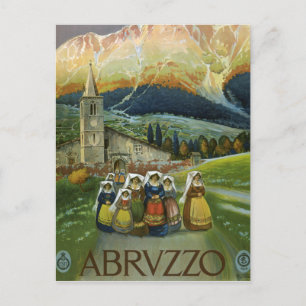 Carte Postale Abruzzes