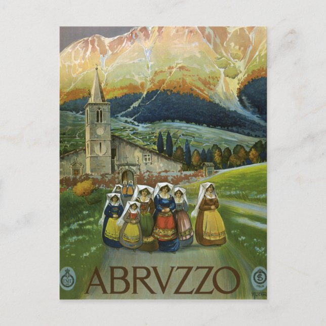 Carte Postale Abruzzes (Devant)