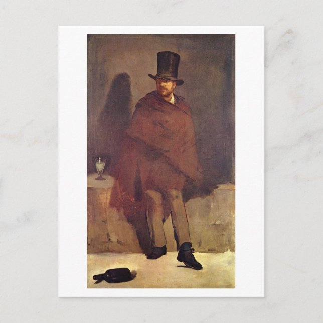 Carte Postale Absinthtrinker Manet, Edouard (Devant)