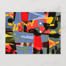 Carte Postale Abstract design By Albruno