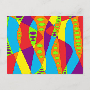 Carte Postale Abstrait