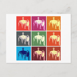 Carte Postale Abstrait commémoratif Lincoln