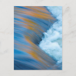 Carte Postale Abstrait d'eau bleue, Canada