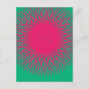 Carte Postale abstrait épais