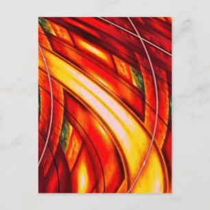 Carte Postale Abstrait futuriste