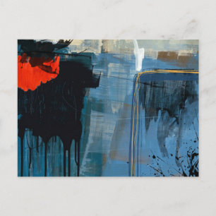 Carte postale abstraite