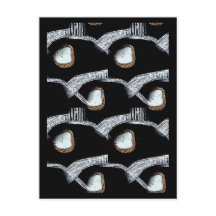 Carte postale Abstraite africaine