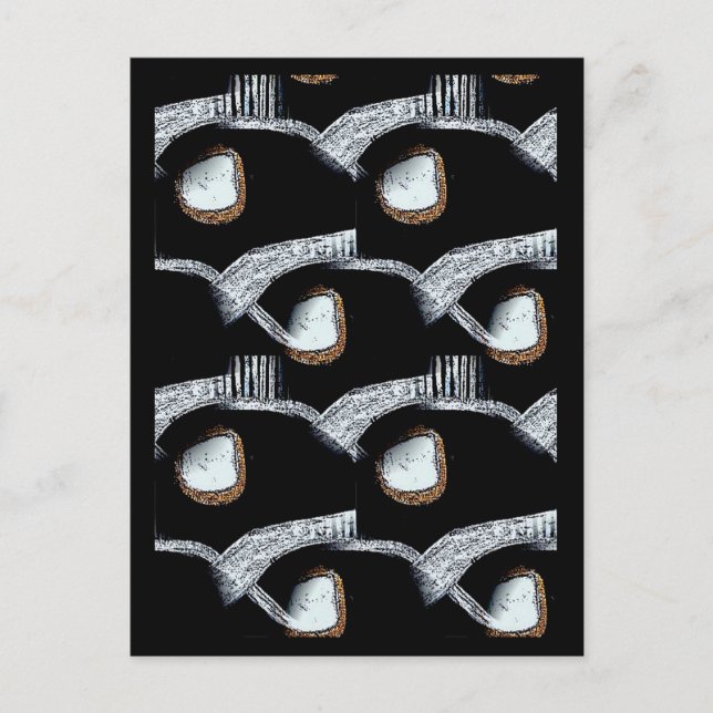 Carte postale Abstraite africaine (Devant)