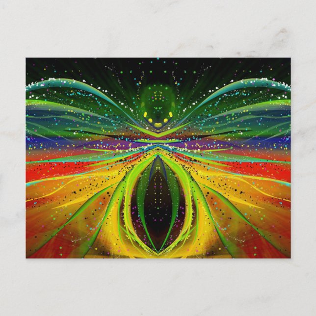 Carte postale Abstraite Astronomique Spider (Devant)