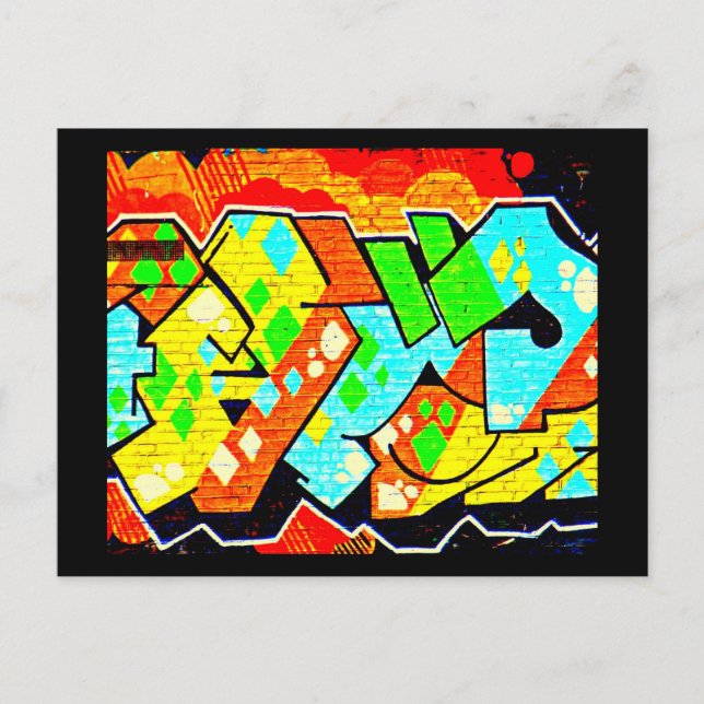 Carte postale Abstraite/Galerie Divers-Graffiti 19 (Devant)