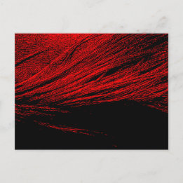 Carte postale Abstraite Red Horse Mane