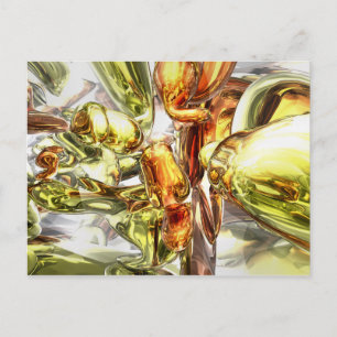 Carte postale Abstraite Tangerine Rapture