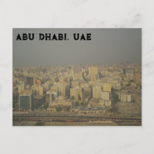 Carte postale Abu Dhabi - Émirats arabes unis