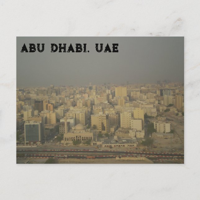 Carte postale Abu Dhabi - Émirats arabes unis (Devant)
