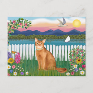 Carte Postale Abyssin (rouge 18) - Jardin-Rivage