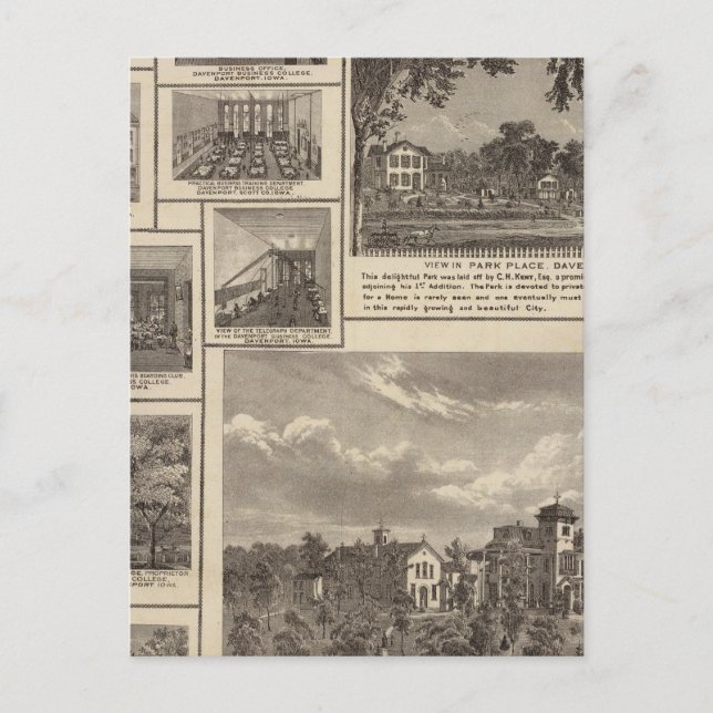 Carte Postale Académie de l'Immaculée Conception (Devant)