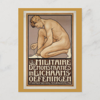 Carte Postale Académie militaire 1918