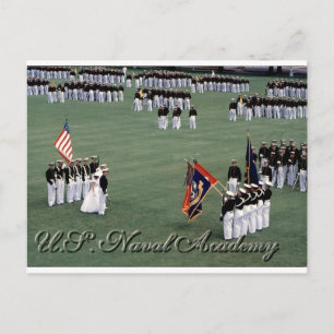Carte Postale Académie navale d'Annapolis Défilé de gala