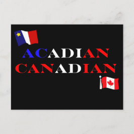 Carte Postale Acadien canadien