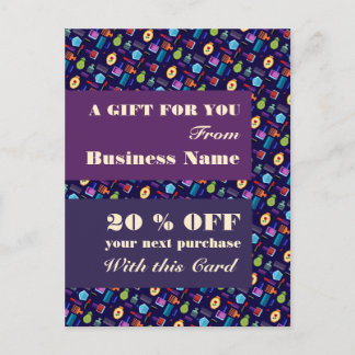Carte Postale Accessoires de beauté Beautician & Coiffeur Girly