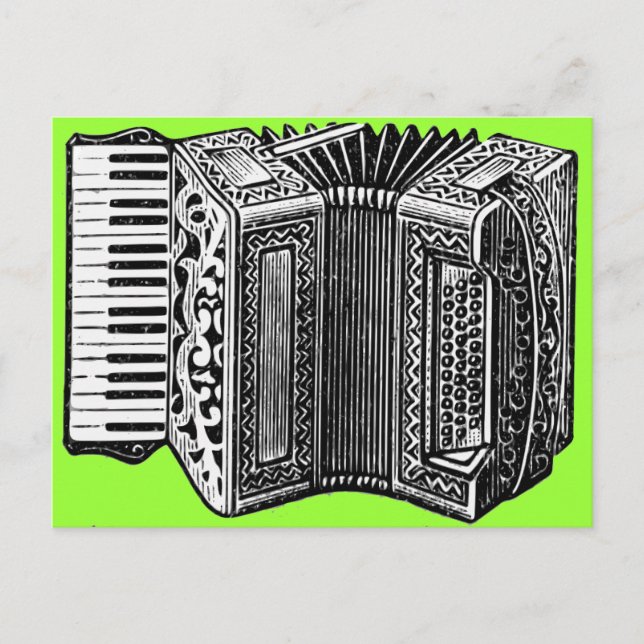 Carte Postale Accordéon (Devant)